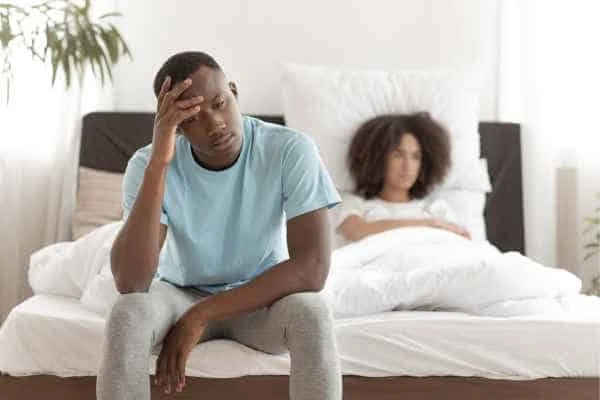 Man upset about ED symptoms Eastbourne